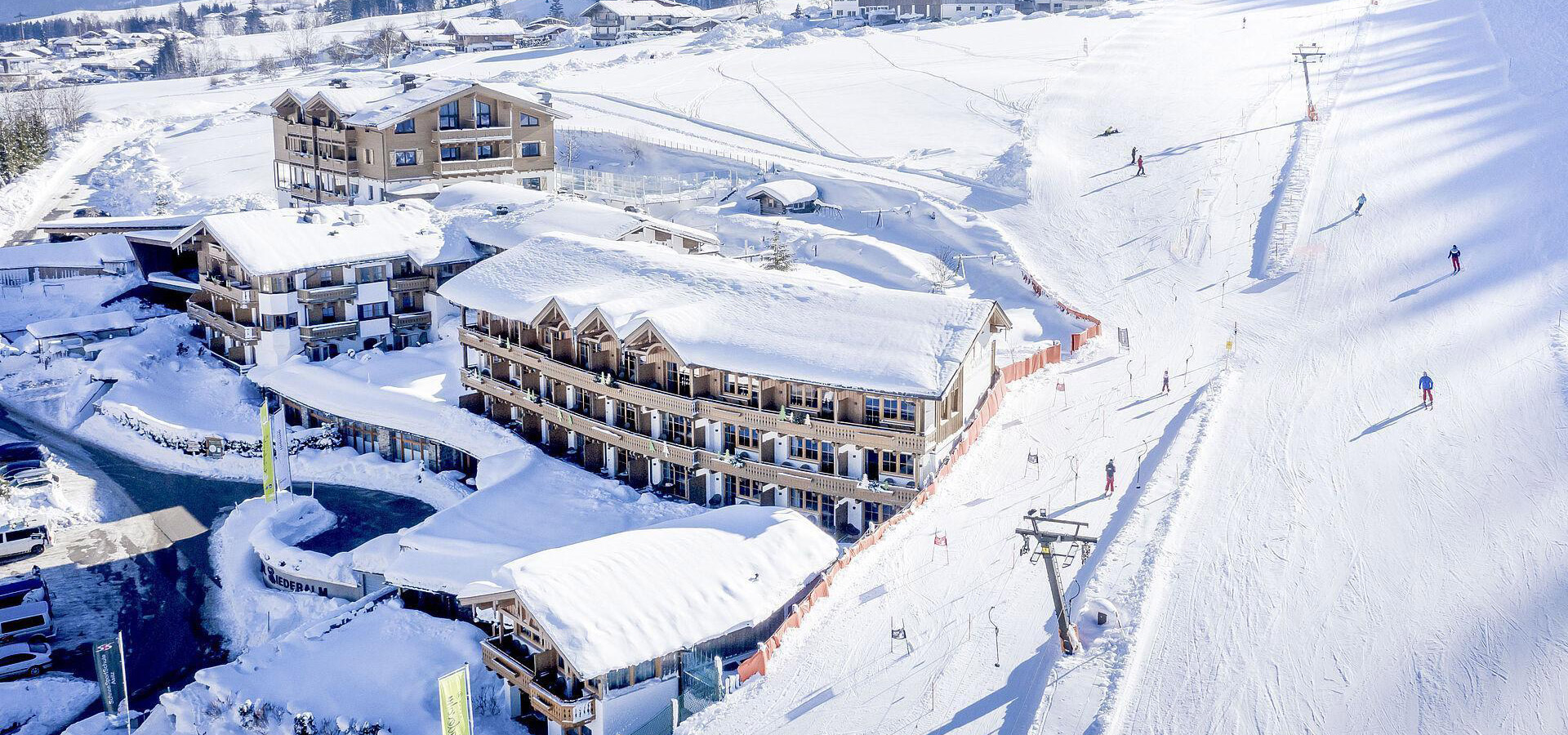 Hotel Die Riederalm Wellnesshotel Skipiste Leogang Salzburger Land